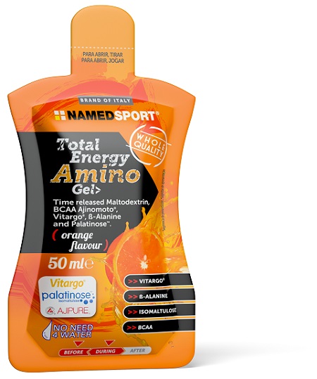 TOTAL ENERGY AMINO GEL ORANGE FLAVOUR 50 ML - Newepa Srl