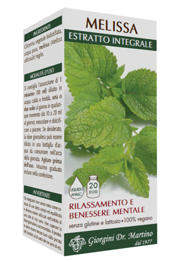 MELISSA ESTRATTO INTEGRALE 200 ML - Newepa Srl