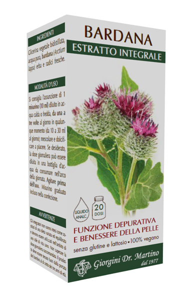 BARDANA ESTRATTO INTEGRALE 200 ML - Newepa Srl