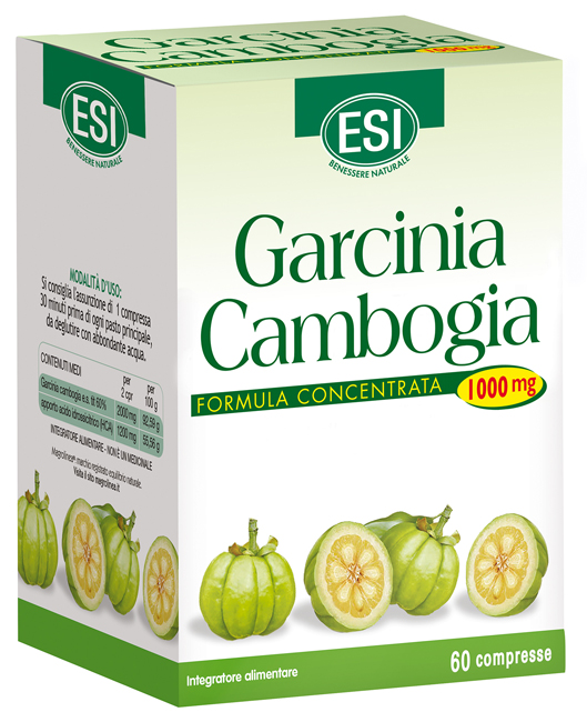 ESI GARCINIA CAMBOGIA 1000 MG 60 COMPRESSE - Newepa Srl