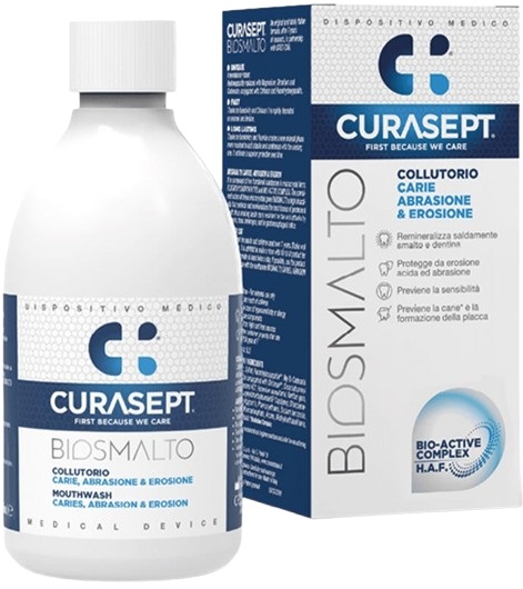 CURASEPT BIOSMALTO COLLUTORIO CARIE ABRASIONE&EROSIONE 300 ML - Newepa Srl