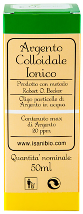 ARGENTO COLLOIDALE IONICO 20 PPM 50 ML SPRAY - Newepa Srl