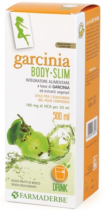 GARCINIA BODY SLIM GUSTO FRUTTI DI BOSCO 500 ML - Newepa Srl