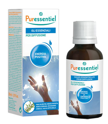 PURESSENTIEL MISCELA ENERGIA POSITIVA PER DIFFUSIONE 30 ML - Newepa Srl