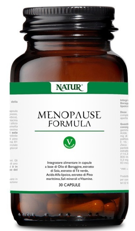 MENOPAUSE FORMULA 30 CAPSULE DA 400 MG - Newepa Srl