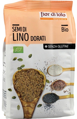 SEMI LINO DORATI SENZA GLUTINE BIO 400 G - Newepa Srl