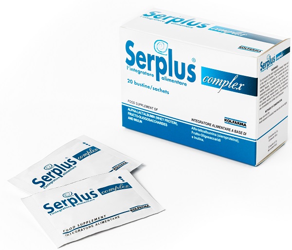 SERPLUS COMPLEX 20 BUSTINE DA 3 G CON STEVIA - Newepa Srl