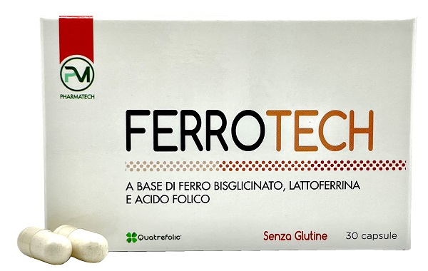 FERROTECH 30 CAPSULE DA 550MG - Newepa Srl