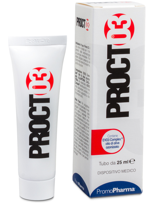 PROCTO3 CREMA PER TRATTAMENTO EMORROIDI 25 ML - Newepa Srl