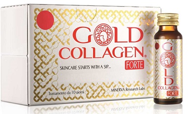 GOLD COLLAGEN FORTE 10 FLACONI - Newepa Srl
