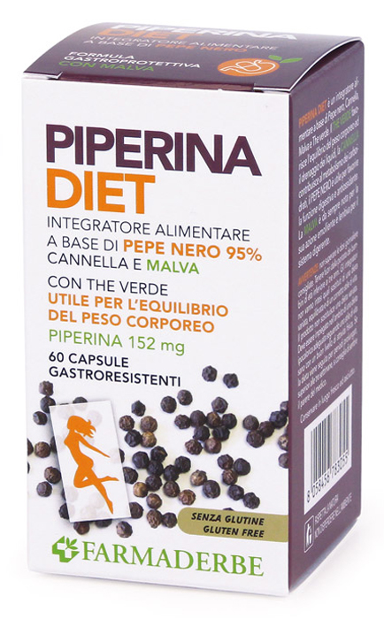 PIPERINA DIET 60 CAPSULE - Newepa Srl