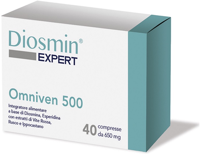 DIOSMIN EXPERT OMNIVEN 500 40 COMPRESSE - Newepa Srl