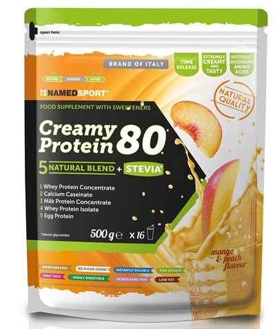 CREAMY PROTEIN MANGO PEACH 500 G - Newepa Srl