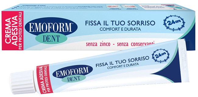 EMOFORM DENT CREMA ADESIVA PER PROTESI DENTALI 45 G PROMOZIONE - Newepa Srl