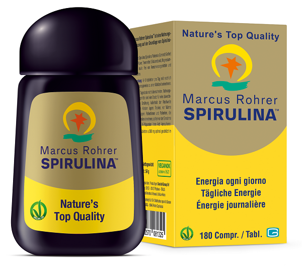 SPIRULINA MARCUS ROHRER 180 COMPRESSE - Newepa Srl