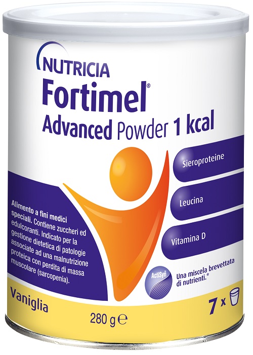 NUTRICIA FORTIMEL ADVANCED POWDER 1 KCAL VANIGLIA 280 G - Newepa Srl