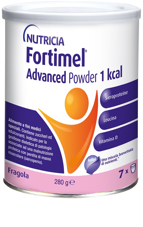 NUTRICIA FORTIMEL ADVANCED POWDER 1 KCAL FRAGOLA 280 G - Newepa Srl