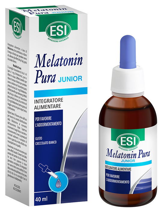ESI MELATONIN PURA JUNIOR GOCCE 40 ML - Newepa Srl