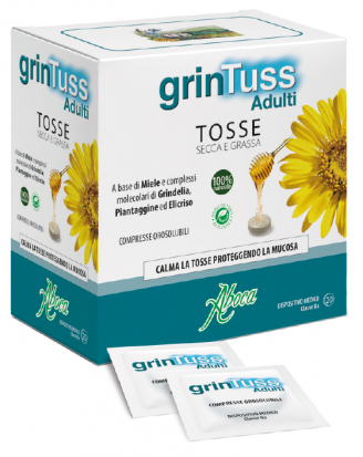 GRINTUSS ADULTI 20 COMPRESSE CON POLIRESIN 1,5 G - Newepa Srl