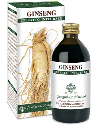 GINSENG ESTRATTO INTEGRALE 200 ML - Newepa Srl