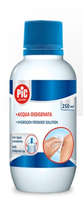 PIC SOLUTION ACQUA OSSIGENATA 10 VOLUMI PEROSSIDO DI IDROGENO 3% 250 ML - Newepa Srl