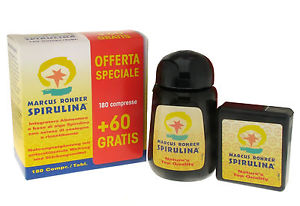 SPIRULINA MARCUS ROHRER 180 COMPRESSE + OF - Newepa Srl