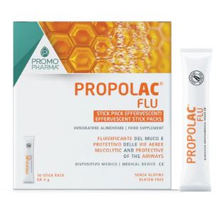 PROPOL AC FLU EFFERVESCENTE 10 BUSTINE - Newepa Srl
