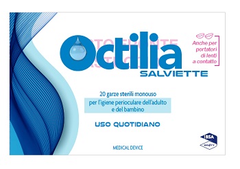 OCTILIA SALVIETTE PERIOCULARI 20 GARZE - Newepa Srl