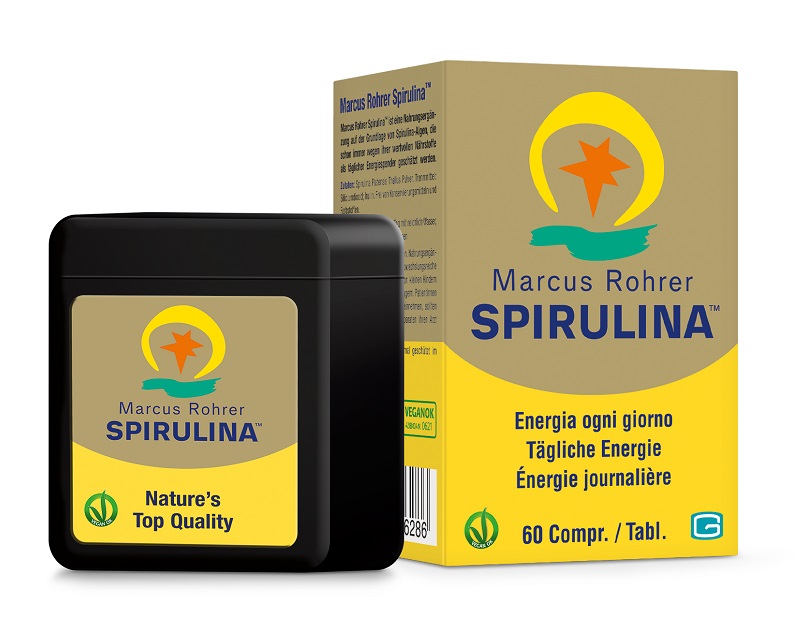 SPIRULINA MARCUS ROHRER TASCABILE 60 COMPRESSE - Newepa Srl