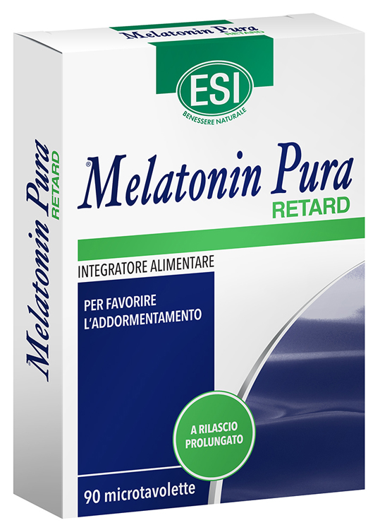 ESI MELATONIN PURA RETARD 90 MICROTAVOLETTE - Newepa Srl