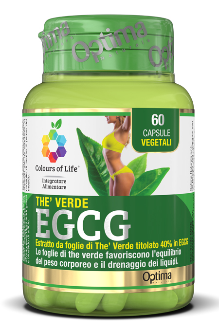 COLOURS OF LIFE THE VERDE EGCG 60 CAPSULE VEGETALI - Newepa Srl
