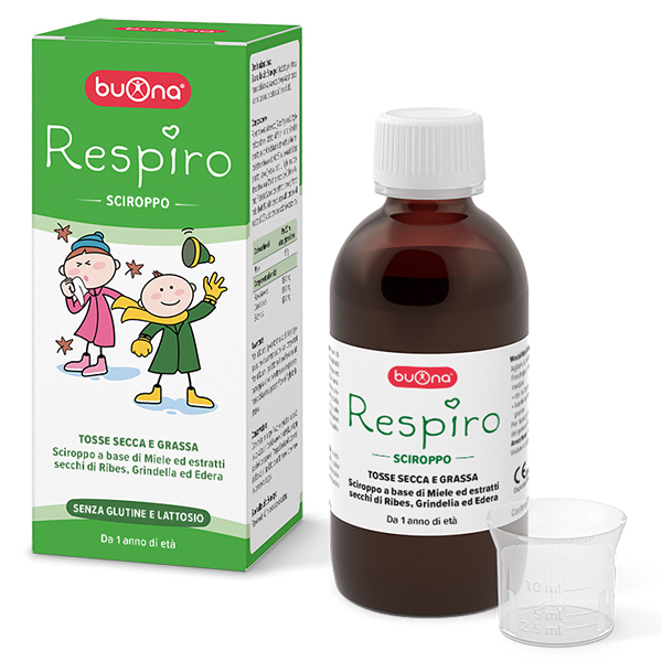 BUONA RESPIRO SCIROPPO 140 ML - Newepa Srl