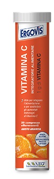 ERGOVIS VIT C 1000MG 20 COMPRESSE EFFERVESCENTI - Newepa Srl