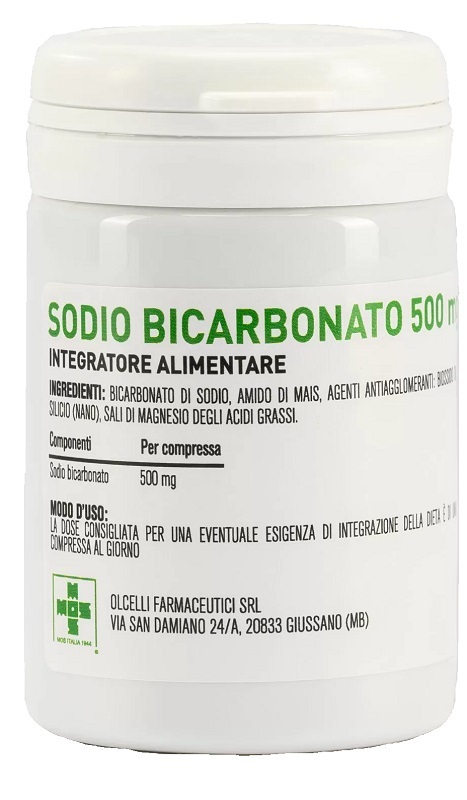 SODIO BICARBONATO 500 MG 100 COMPRESSE - Newepa Srl
