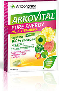 ARKOVITAL PURE ENERGY 30 COMPRESSE - Newepa Srl