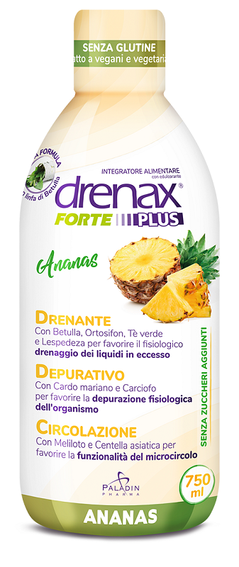 DRENAX FORTE PLUS ESOTICO CON ESTRATTO D'ANANAS 750 ML - Newepa Srl