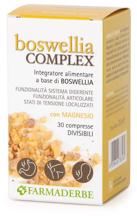 BOSWELLIA COMPLEX 30 COMPRESSE - Newepa Srl