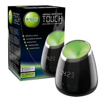 PUMILIO AROMA DIFFUSER TOUCH A ULTRASUONI - Newepa Srl