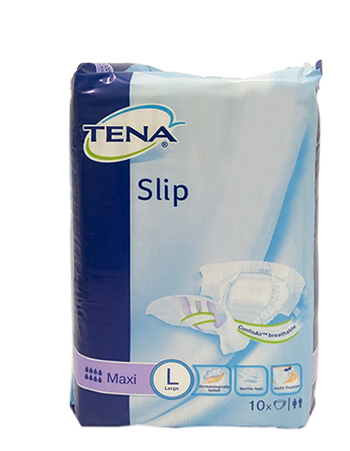 PANNOLONE PER INCONTINENZA A MUTANDINA TENA SLIP MAXI L 10 PEZZI - Newepa Srl
