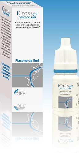 ICROSS GEL GOCCE OCULARI ACIDO IALURONICO CROSS-LINKATO 0,4% 8 ML - Newepa Srl