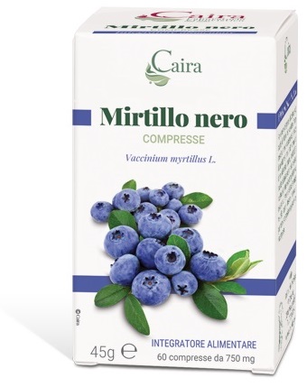 CAIRA MIRTILLO NERO 60 COMPRESSE - Newepa Srl