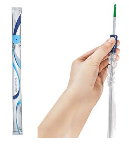 CATETERE VESCICALE AUTOLUBRIFICANTE LIQUICK X-TREME RIVESTIMENTO IDROFILO DIAMETRO CH14 LUNGHEZZA 43 CM PUNTA ERGOTHAN 2 FORI SFALSATI 30 PEZZI - Newepa Srl