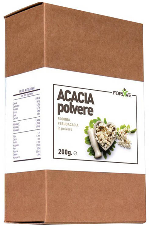 ACACIA POLVERE 200 G - Newepa Srl