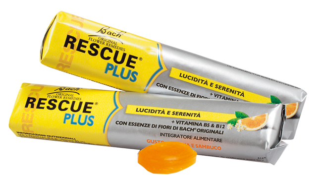 RESCUE ORIGINAL PLUS 10 CONFETTI AROMA ARANCIA E SAMBUCO - Newepa Srl