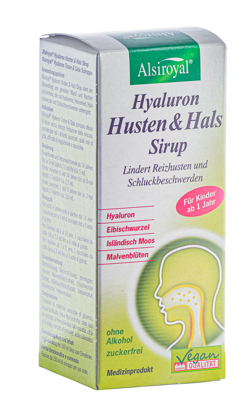 HYALURON TOSSE & GOLA SCIROPPO 150 ML - Newepa Srl