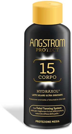 ANGSTROM PROTECT HYDRAXOL LATTE SOLARE PROTEZIONE 15 200 ML - Newepa Srl