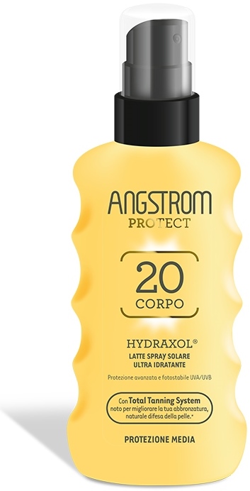 ANGSTROM PROTECT HYDRAXOL LATTE SPRAY SOLARE PROTEZIONE 20 175 ML - Newepa Srl
