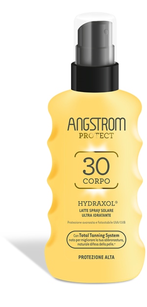 ANGSTROM PROTECT HYDRAXOL LATTE SPRAY SOLARE PROTEZIONE 30 175 ML - Newepa Srl