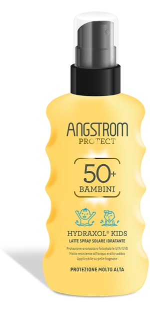 ANGSTROM PROTECT HYDRAXOL KIDS LATTE SPRAY SOLARE ULTRA PROTEZIONE 50+ 175 ML - Newepa Srl