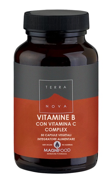 TERRANOVA COMPLESSO DI VITAMINE B CON VITAMINA C 50 CAPSULE - Newepa Srl
